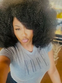 3入組黑色 Pte 分離彈性非洲扭結發，預蓬鬆馬利鉤針編織髮帶 1 針加 5入組環 - 黑色 - 查看 5