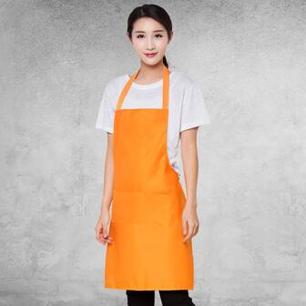 家庭廚房圍裙無袖,防水&防污
