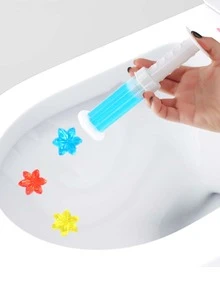 1pc Blue Toilet Cleaner - Blue - View 4