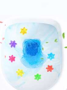 1pc Blue Toilet Cleaner - Blue - View 5