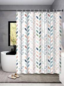 1pc Digital Printed Waterproof Antibacterial Shower Curtain Home Bathroom Decor Summer Bathroom Accessories Back To School