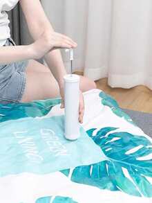 1 túi nén chân không cho quần áo, chăn, áo khoác, túi di chuyển và đóng gói - trắng - Xem 2