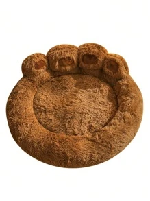 Bear Paw Design Creative Pet Bed - Khaki - View 4