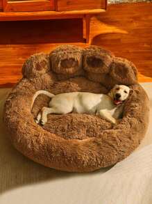 Bear Paw Design Creative Pet Bed - Khaki - View 1