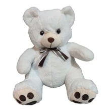 Oso De Peluche De Felpa Suave 35cm, Regalo Niños Y Adultos. - Beis - Ver 1