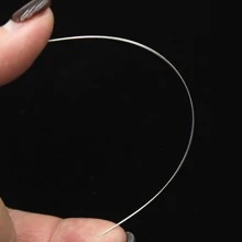 5pcs Big Eye Curved Beading Needles Central Opening Stainless Steel Tool Pins For DIY Beads Threading String Cord Jewelry Making