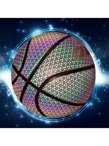 Glow In The Dark Basketball - Multicolor - View 3
