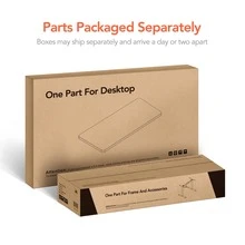 FlexiSpot 55x28 Inches Home Office Standing Desk Whole-Piece Desk Board Height Adjustable Computer Desk - White - View 9