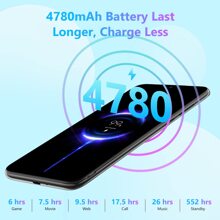 Blackview Mobile Phone A55,4G Dual SIM Unlocked Phones,Android 11 3GB+16GB/TF 128GB Smart Phone Unlocked,Face ID,3 Card Slots,4780mAh Capacity Battery, T-Mobile Unlocked Phone 6.5" HD+Large Screen - màu đen - Xem 5