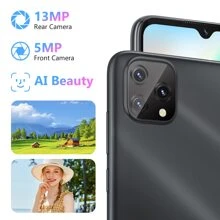 Blackview Mobile Phone A55,4G Dual SIM Unlocked Phones,Android 11 3GB+16GB/TF 128GB Smart Phone Unlocked,Face ID,3 Card Slots,4780mAh Capacity Battery, T-Mobile Unlocked Phone 6.5" HD+Large Screen - màu đen - Xem 7