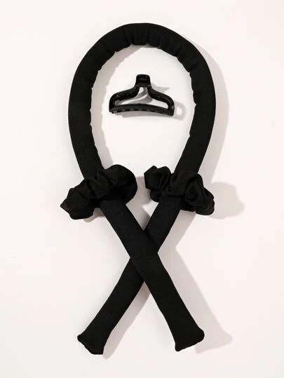 Bộ 4 dụng cụ tạo kiểu tóc bằng chất liệu cứng cáp, đồ dùng học tập, quà tặng, lô cuốn tóc, dụng cụ tạo kiểu tóc, phụ kiện tóc, băng đô, phụ kiện đội đầu, phụ kiện tóc dành cho nữ.