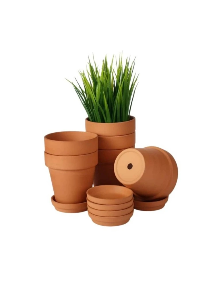 painting a plastic planter pot Pots By Tam - Hand Painted Terra Cotta Planter - Acrylic Pour Method main image 0