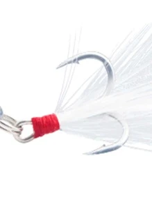 1入組金屬振動餌,魚餌帶銅鉤,理想適用於低音垂釣 - 彩色 - 查看 4