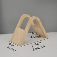 1入組木頭餐巾架