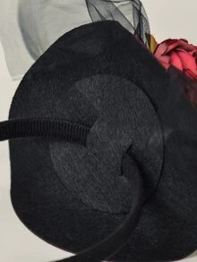 Trang trí đầu và mũ - Màu Đỏ Sâu - Xem 6