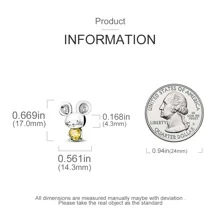 愛心大耳朵老鼠吊飾珠適合原創手鍊項鍊 925 銀吊飾女用 Diy 珠寶禮物