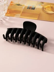 Ladies Solid Color Casual Hair Scratch For Daily Life - Black - View 3