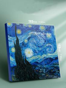 1本油畫圖案素描繪畫書,適用於藝術學生 - 彩色 - 查看 5