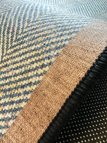 1pc Geometric Pattern Kitchen Rug - Multicolor - View 3