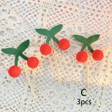 1套裝紙蛋糕裝飾 - 彩色 - 查看 5