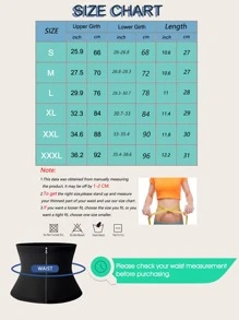 运动户外腰部训练器女士塑身器桑拿汗带腰部修剪器蓝色塑身衣腰部训练器紧身胸衣健身房配件腹部瘦身束腰带，腰带腹部瘦身束身衣 - 銀色 - 查看 7