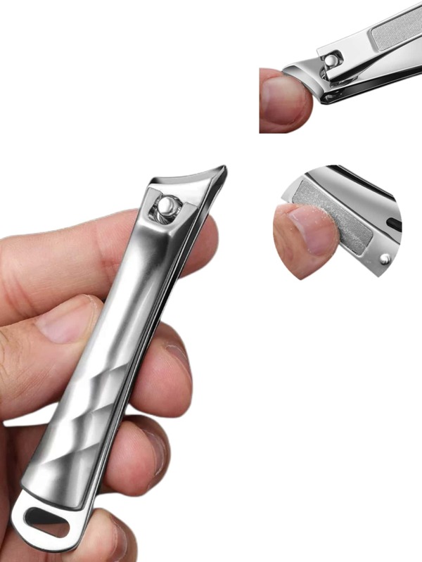 Diagonal Nail Clippers Stainless Steel Professional Nail Tool Manicure ...