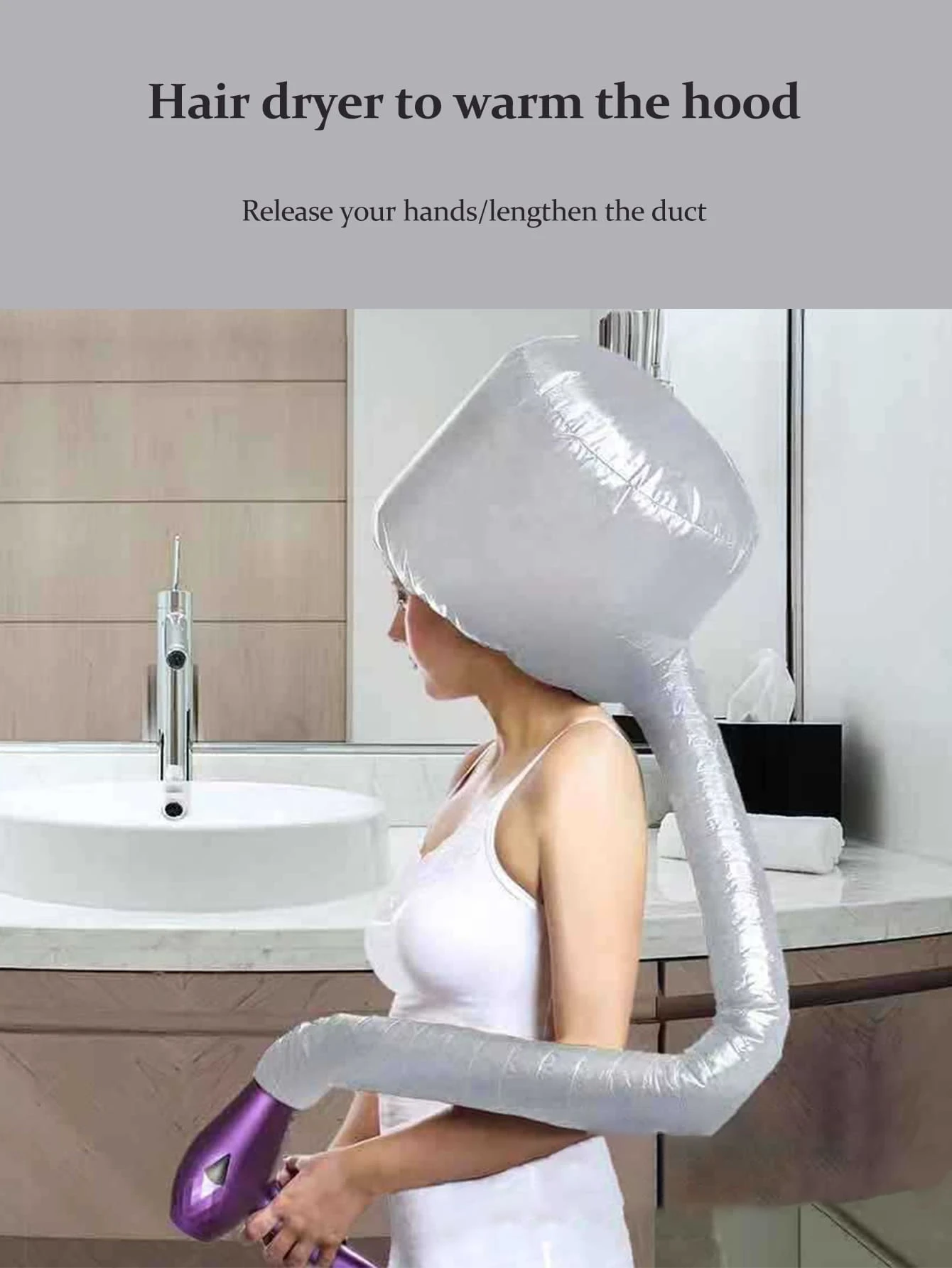 1pc Hair Drying Cap, Electric Hair Drying Cap, Heating Cap, Hair Dryer