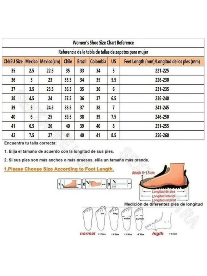 6.5 mexico shoe size to us