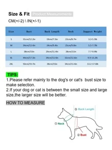 1 件黑白 2 合 1 宠物衬衫套装和四脚裤，适合猫狗，所有季节 - 黑與白 - 查看 7