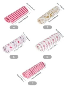 50pcs, Wax Papers, Food Wrapping Paper, Confectionery Mat Paper, Greaseproof Paper, Baking Wax Paper, Printed Wrapping Paper, Oil And Water Resistant, Air Fryer Kitchen Air Fryer Liners Air Fryer Paper Airfryer Air Frier