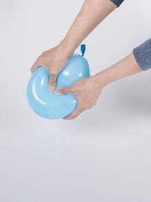 10pcs/Set 5-Inch Matte Mini Balloons Rose Gold Decor Kit For Wedding, Children Birthday Party Decoration, Happy Birthday Party Supplies And Scene Layout - Pink - View 4