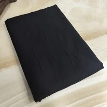 tela asargada de tela - Negro - Ver 1