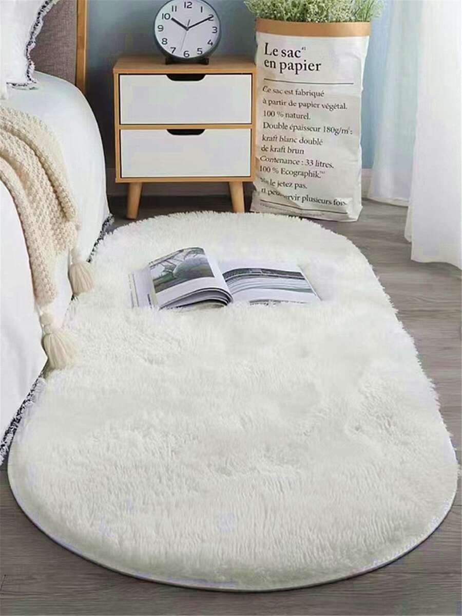 1pc Solid Color Anti-slip Carpet