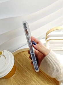 星星印花透明手機殼 - 彩色 - 查看 2