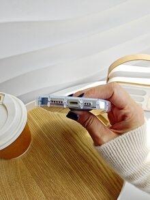 星星印花透明手機殼 - 彩色 - 查看 3