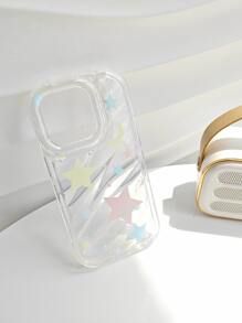 星星印花透明手機殼 - 彩色 - 查看 6