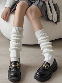 Women Solid Fashion Leg Warmers For Daily Life