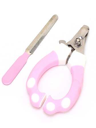 1 件装宠物不锈钢指甲钳，适用于猫、狗和中小型犬