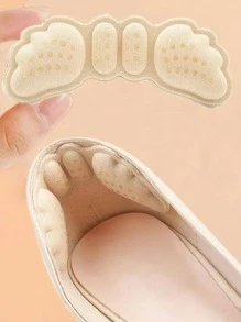 Anti Drop Heel Patch On The Back Heel, Stylish Shoe Inserts For Pumps - Apricot - View 2