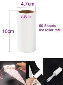 360 Sheets/pack Strong Adhesive Pet Hair Remover Refills - Green - View 6