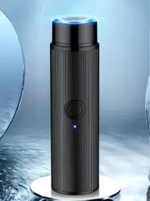 1pc Portable Mini Electric Shaver For Men, Usb Rechargeable And Waterproof, Perfect For Outdoor Travel