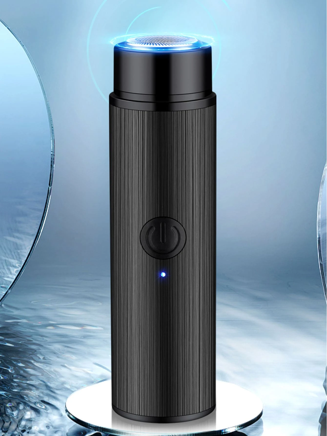 1pc Portable Mini Electric Shaver For Men, Usb Rechargeable And Waterproof, Perfect For Outdoor Travel