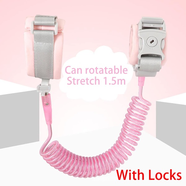 Baby Harness Anti Lost Wrist Link Kids Outdoor Walking Hand Belt Band Child Wristband Toddler Leash Safety Harness Strap Rope
