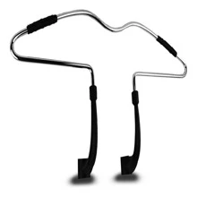 Gancho Porta Saco Para Cabecera Auto Metálico Universal - Negro - Ver 2