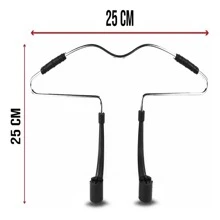 Gancho Porta Saco Para Cabecera Auto Metálico Universal - Negro - Ver 6