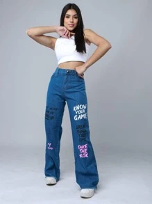 Girls Jeans - Lavado ligero - Ver 1