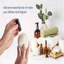XL Premium Natural Wool Dryer Balls - Replace Dryer Sheets & Fabric Softener - Laundry Balls For Dryer - White - View 11