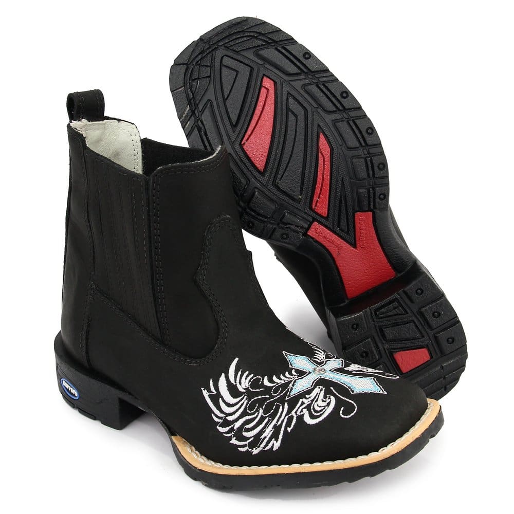 Django Women Fashion Boots - 黑色 - 查看 1