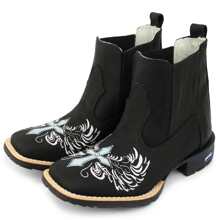 Django Women Fashion Boots - 黑色 - 查看 4