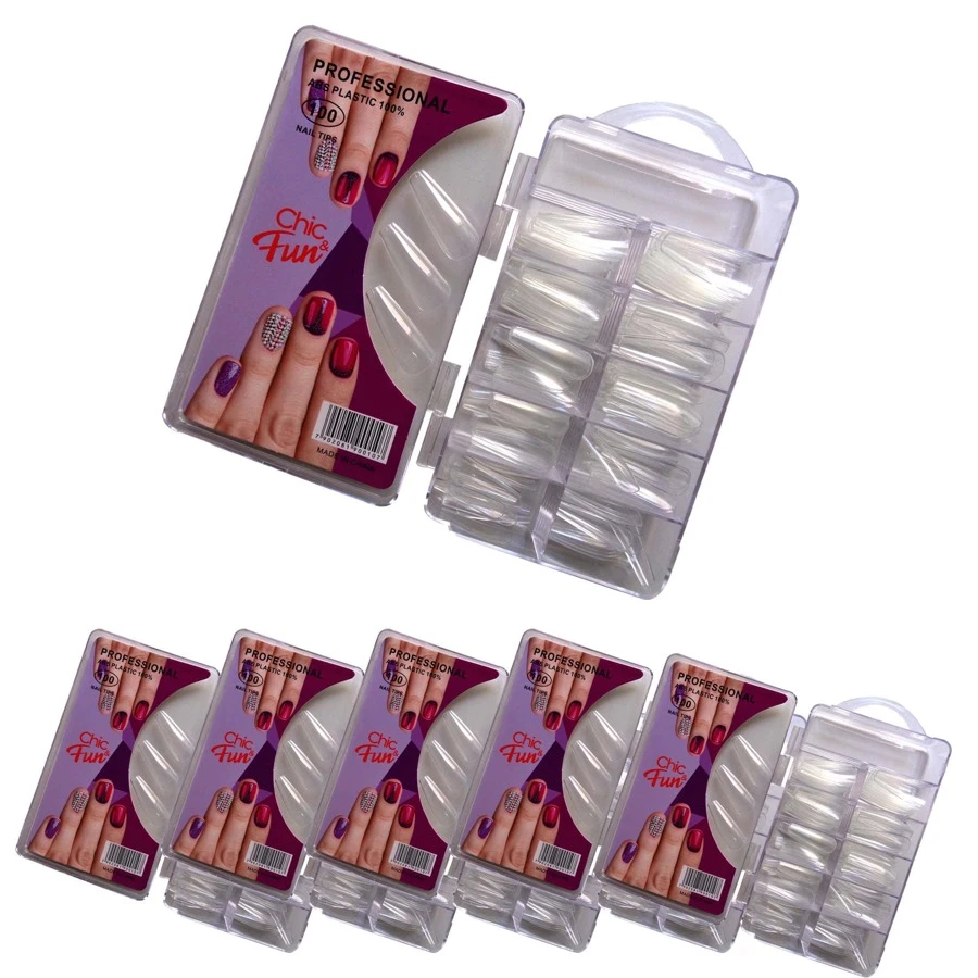 Chic & Fun Press On Nails - 無色 - 查看 1
